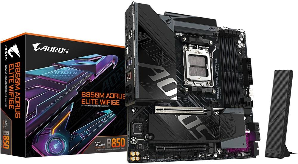 Motherboard Micro - ATX B850M Aorus Elite WiFi6E SktAM5 - GIGABYTE
