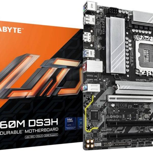 Motherboard Micro - ATX B860M DS3H Skt1851 - GIGABYTE