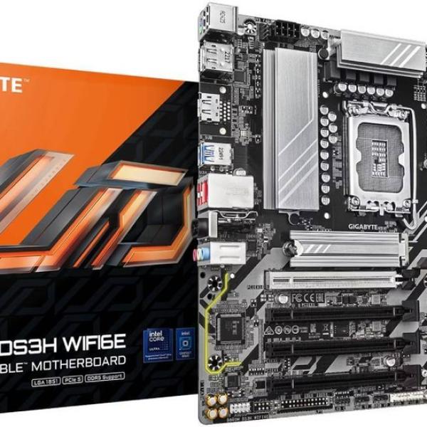 Motherboard Micro - ATX B860M DS3H WiFi6E Skt1851 - GIGABYTE