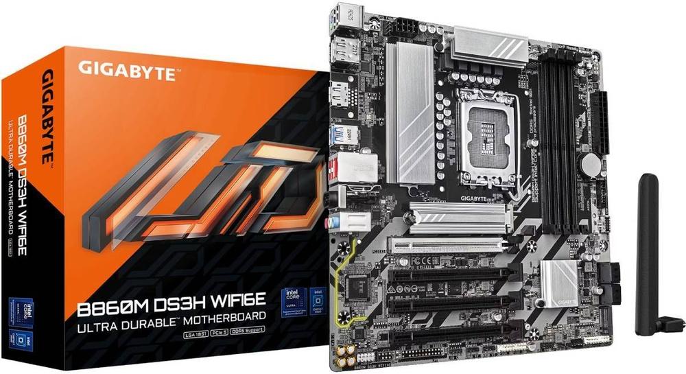 Motherboard Micro - ATX B860M DS3H WiFi6E Skt1851 - GIGABYTE