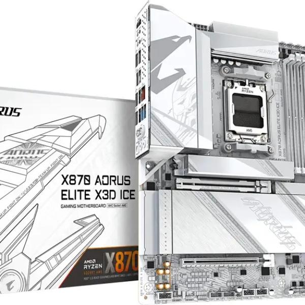 Motherboard ATX X870 Aorus Elite X3D Ice SktAM5 - GIGABYTE