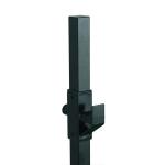 Banco de Musculação Multifuncional com Altura Ajustável de 3 Níveis para Treino de Corpo Inteiro 175x98x130 cm Preto