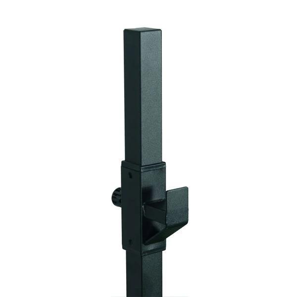 Banco de Musculação Multifuncional com Altura Ajustável de 3 Níveis para Treino de Corpo Inteiro 175x98x130 cm Preto
