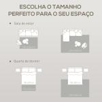Tapete Sala de Estar 170x120 cm Tapete Lavável na Máquina de Lavar Pelo Curto Estilo Moderno Creme e Marrom Claro