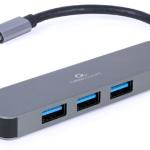 Adaptador - Docking Station Type - C 2IN1 3*USB3.0 1*Hdmi 4K