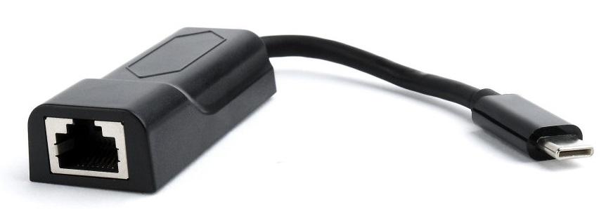 Placa de Rede Externa (RJ45) USB - C 1000Mbit/s - GEMBIRD
