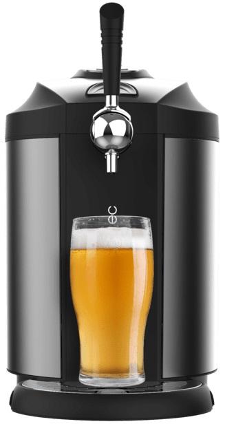 Dispensador de Cerveja BeerFlow Steel 5000 5L (Preto/Inox) - CECOTEC
