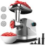 Picadora de Carne Elétrica Crusher 1400 (Inox) - CECOTEC