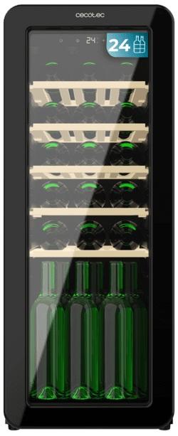 Garrafeira 24 Garrafa(s) Bolero GrandSommelier Origin 24 Hit (Preto) - CECOTEC
