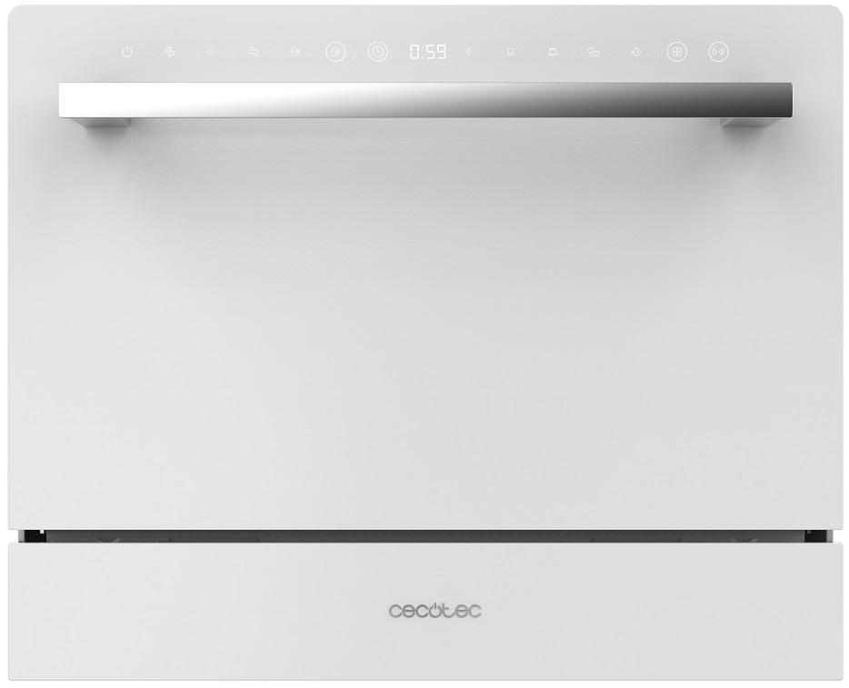 Máquina de Lavar Loiça Bolero Aguazero 2400 6 Conjuntos (White Glass) - CECOTEC