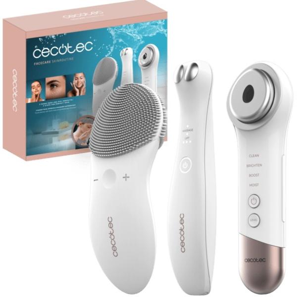 Conjunto de Limpeza Facial FaceCare SkinRoutine - CECOTEC