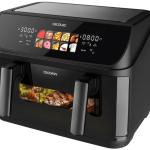 Fritadeira Air Fryer Cecofry&Grill Duoheat 1000 2200W 10L - CECOTEC