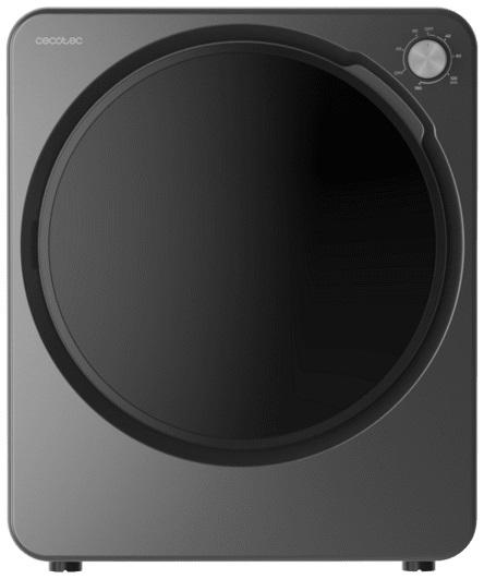 Máquina de Secar Roupa Bolero DressCode Dry 3150V Dark Mini 2,5Kg 950W (Preto) - CECOTEC