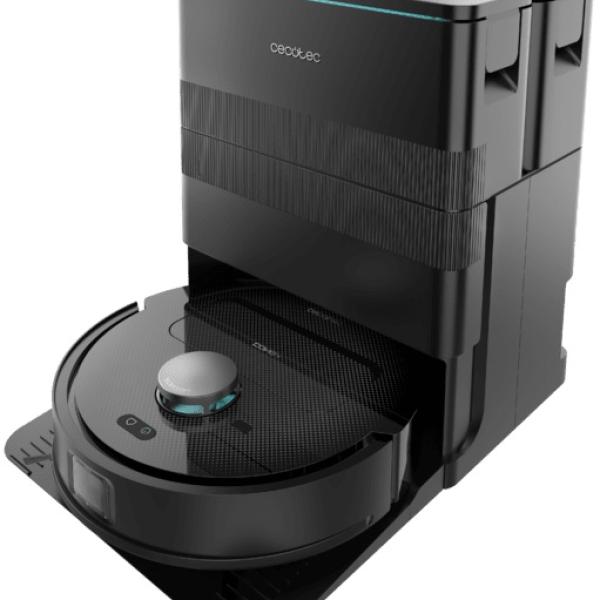 Aspirador Robot Conga X50 15000Pa c/ Base 4 - EM - 1 (Preto) - CECOTEC