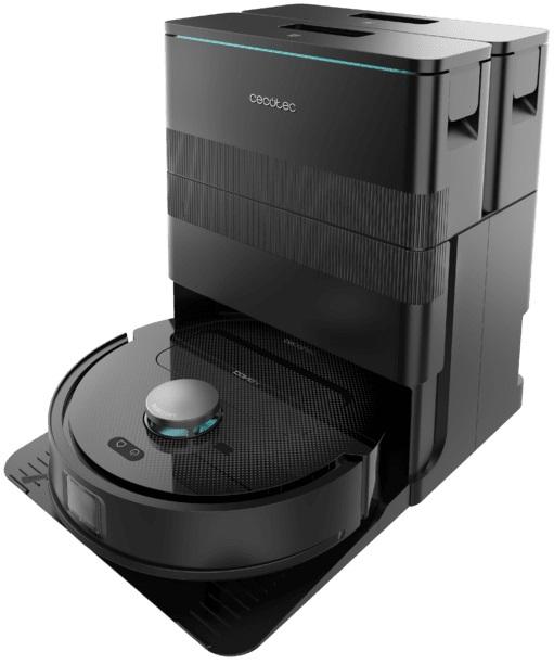 Aspirador Robot Conga X50 15000Pa c/ Base 4 - EM - 1 (Preto) - CECOTEC