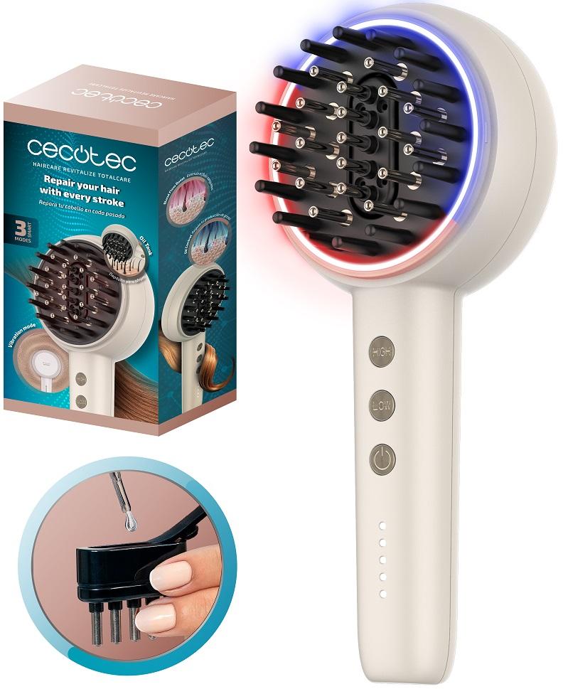 Escova de Cabelo HairCare Revitalize TotalCare (Branco) - CECOTEC