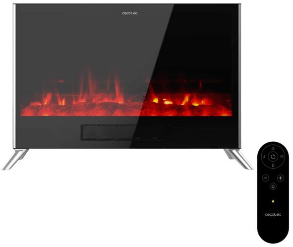 Lareira Elétrica ReadyWarm 7500 3in1 Total Flames 2000W - CECOTEC