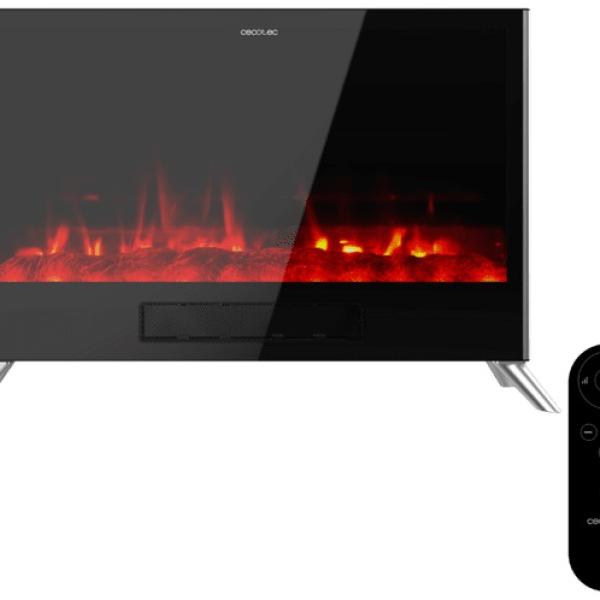 Lareira Elétrica ReadyWarm 7500 3in1 Total Flames 2000W - CECOTEC