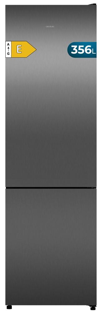 Frigorífico Combinado Bolero CoolMarket Combi 356i 356L No Frost (Aço Inoxidável Escuro) - CECOTEC