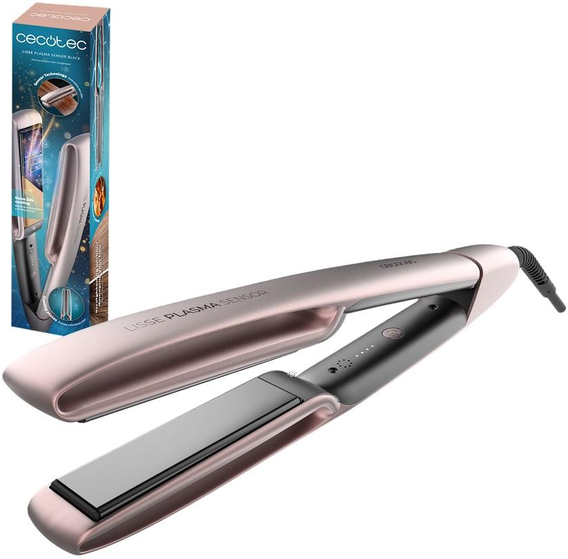 Alisador de Cabelo Lisse Plasma Sensor (Preto) - CECOTEC