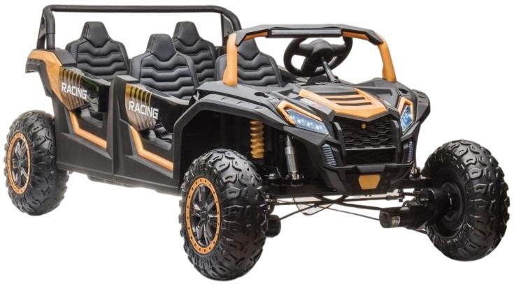 Carro Infantil Elétrico Buggy A033 4x4 24V (Dourado)