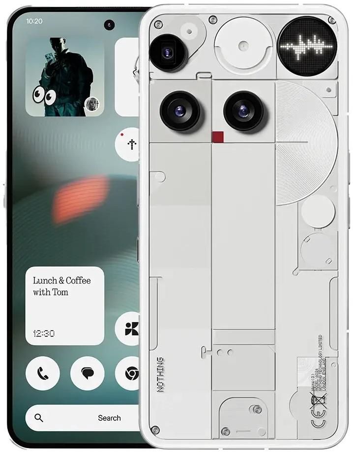 Smartphone Nothing Phone (3) 6.67 5G 12GB/256GB Dual SIM (Branco)
