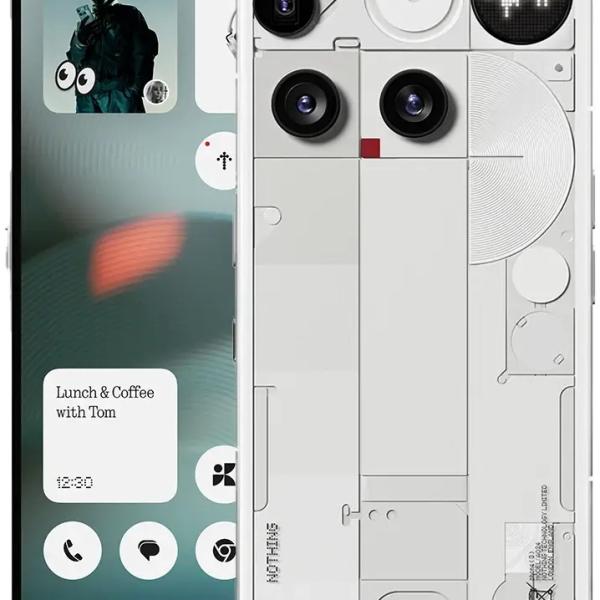 Smartphone Nothing Phone (3) 6.67 5G 16GB/512GB Dual SIM (Branco)