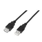 Cabo USB Macho - USB Fêmea (3 mts) - AISENS