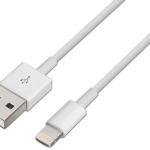 Cabo USB A - Lightning 2.0 Branco (2 mts) - AISENS
