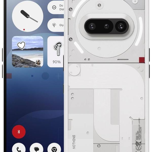 Smartphone Nothing Phone (3a) 5G 6.77 12GB/256GB Dual SIM (Branco)