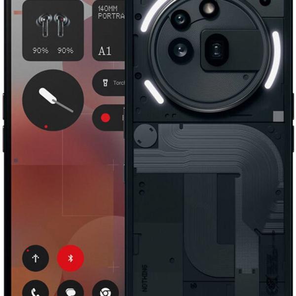 Smartphone Nothing Phone (3a) Pro 5G 6.77 12GB/256GB Dual SIM (Preto)