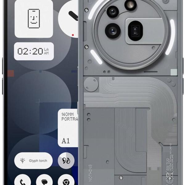 Smartphone Nothing Phone (3a) Pro 5G 6.77 12GB/256GB Dual SIM (Cinzento)