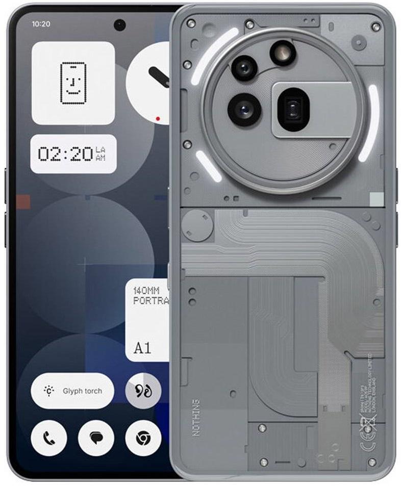 Smartphone Nothing Phone (3a) Pro 5G 6.77 12GB/256GB Dual SIM (Cinzento)