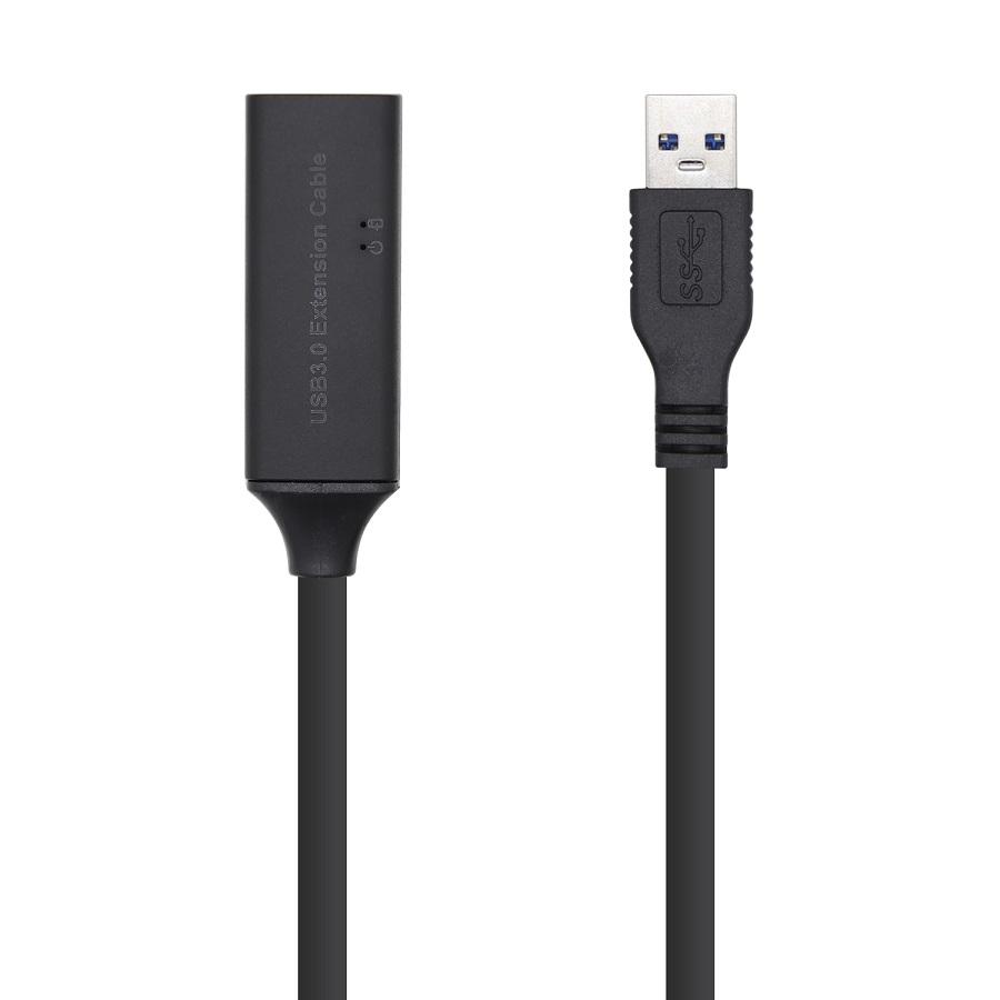 Cabo USB 3.0 Macho - Fêmea (10 mts) - AISENS