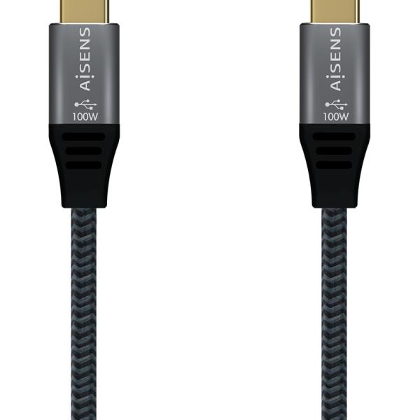 Cabo USB - C Macho - USB - C Macho (2 metros) - AISENS