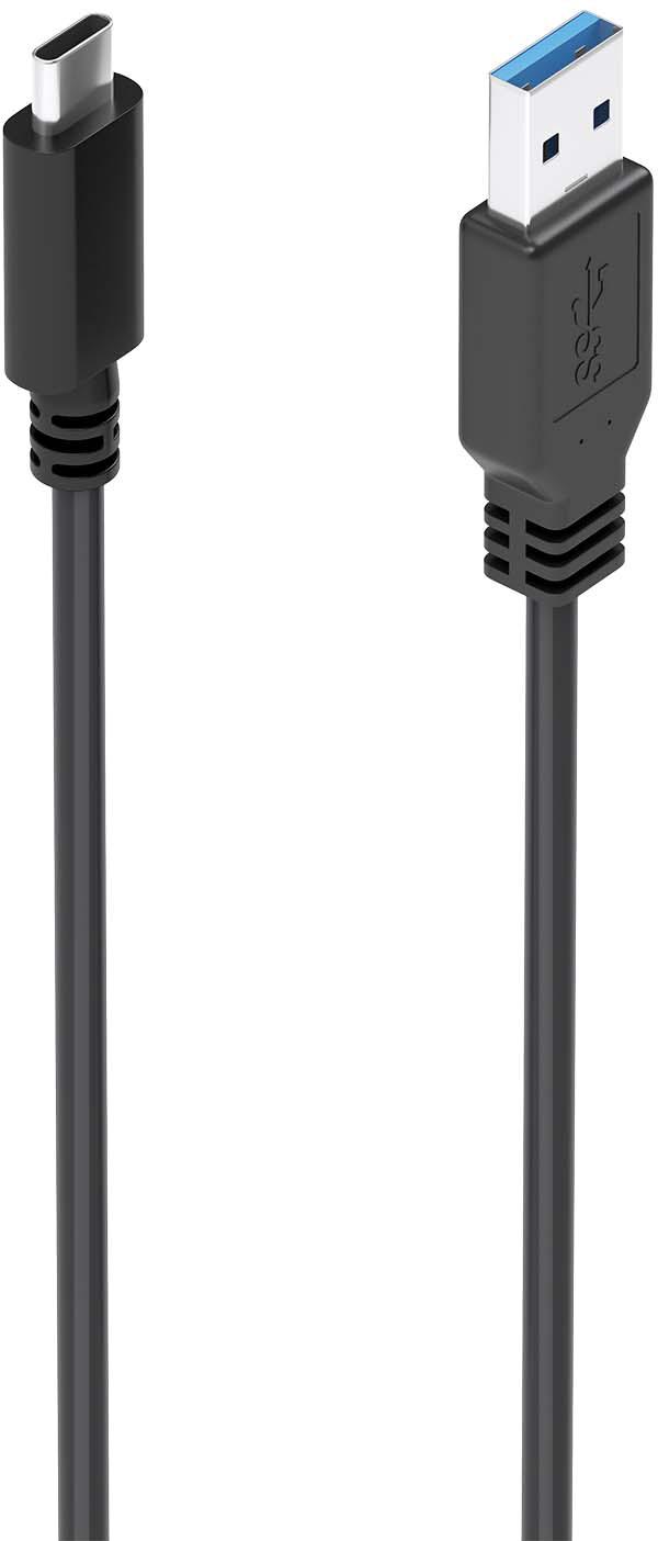 Cabo USB - A USB - C 3A Preto (2mts) - AISENS