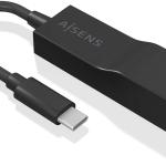 Placa de Rede USB - C Gigabit (Preto) - AISENS