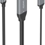 Cabo Conversor HDMI p/ USB - C V2.0 Preto (1,8mts) - AISENS