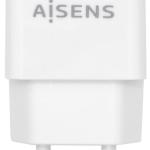 Carregador Alta Eficiência USB 10W 5V/2A (Branco) - AISENS