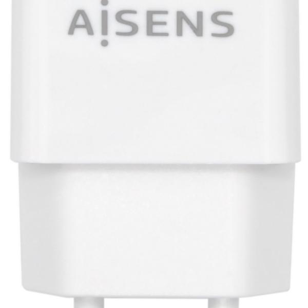 Carregador Alta Eficiência USB 10W 5V/2A (Branco) - AISENS