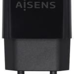 Carregador Alta Eficiência USB 10W 5V/2A (Preto) - AISENS