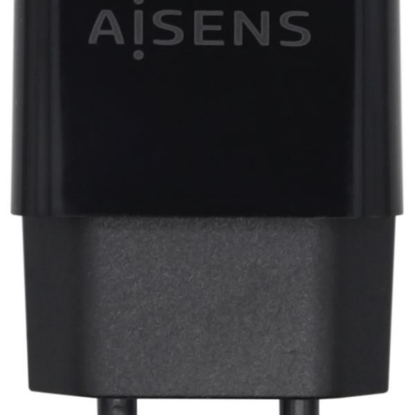 Carregador Alta Eficiência USB 10W 5V/2A (Preto) - AISENS
