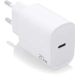 Carregador USB - C PD3.0 20W (Branco) - AISENS
