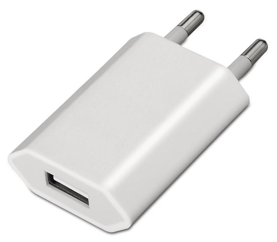 Carregador USB 5V/1A 5W (Branco) - AISENS