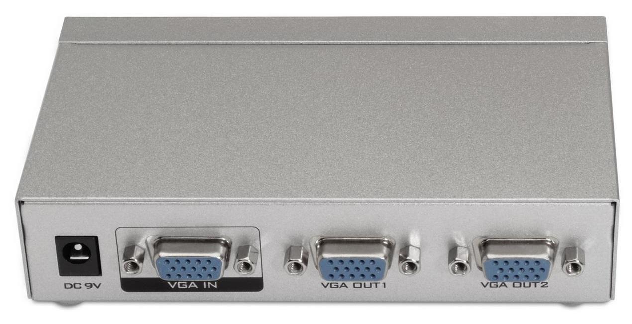 Splitter VGA - 2x VGA WQXGA (Cinzento) - AISENS