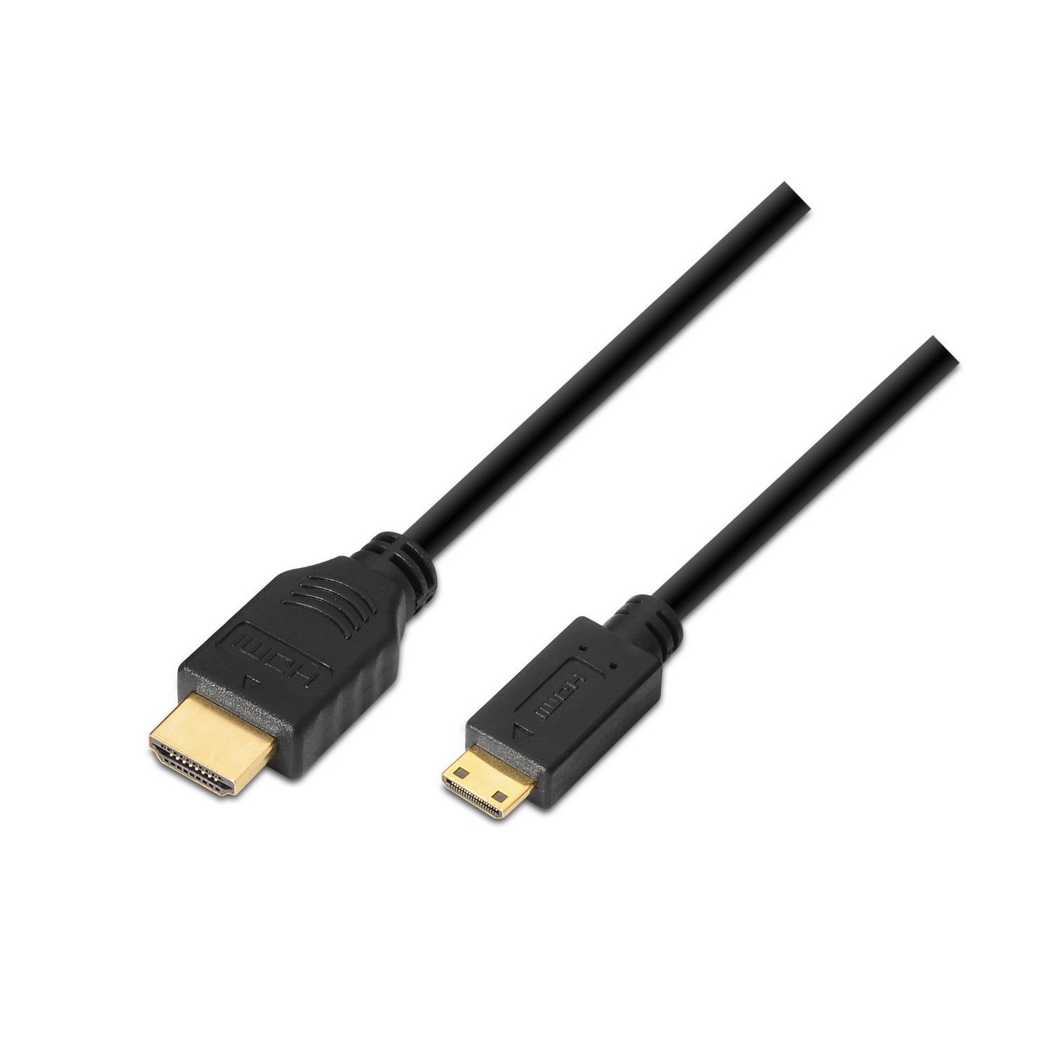 Cabo HDMI Macho - Mini HDMI Macho 3D (3 mts) - AISENS
