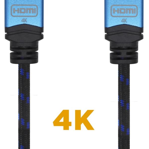 Cabo Extensão HDMI V2.0 Macho - Fêmea 4K 60Hz (1 metro) - AISENS