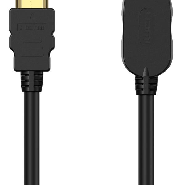 Cabo Extensão HDMI Fêmea - Macho 3D (5 metros) - AISENS