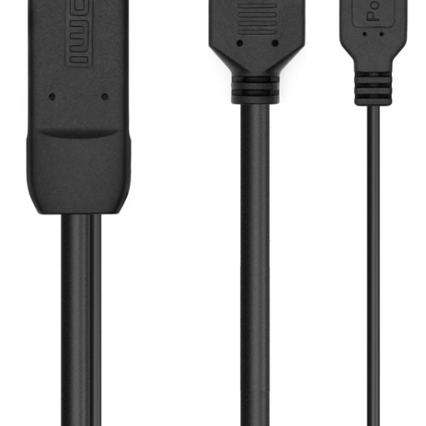 Cabo Conversor HDMI Macho - DisplayPort + USB A Fêmea (0.1m) - AISENS