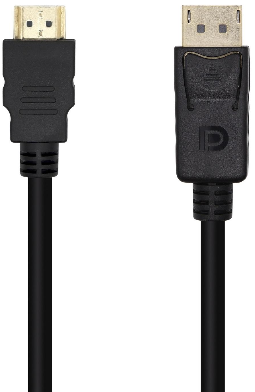 Cabo Conversor Displayport Macho - HDMI Macho (1 metro) - AISENS
